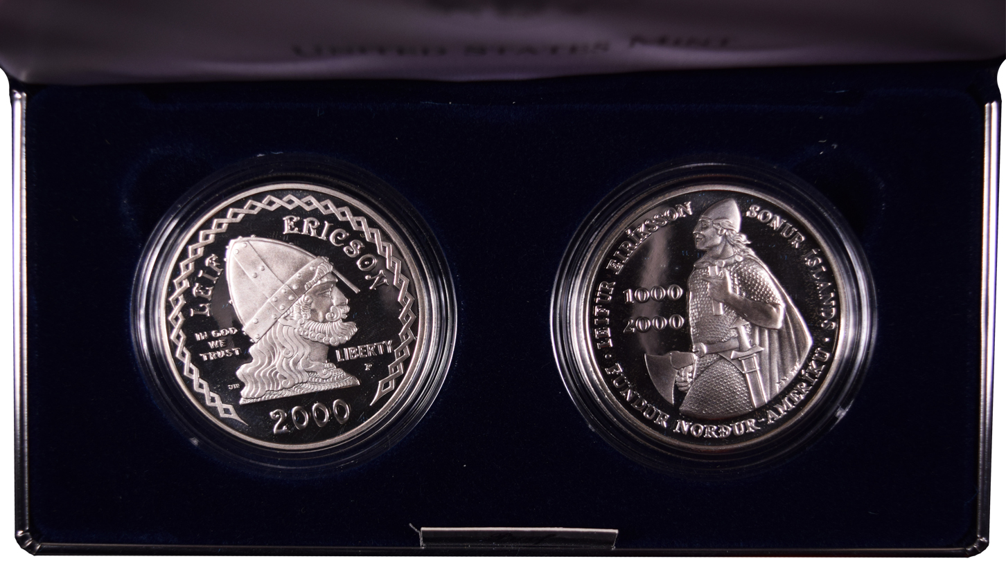2000 Leif Ericson Collector Set • Liberty Coin